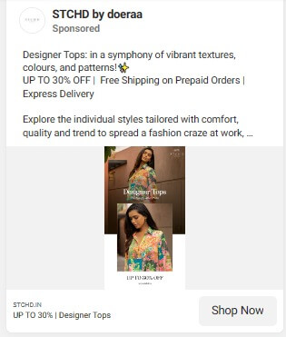 Doeraa Facebook Image Ads