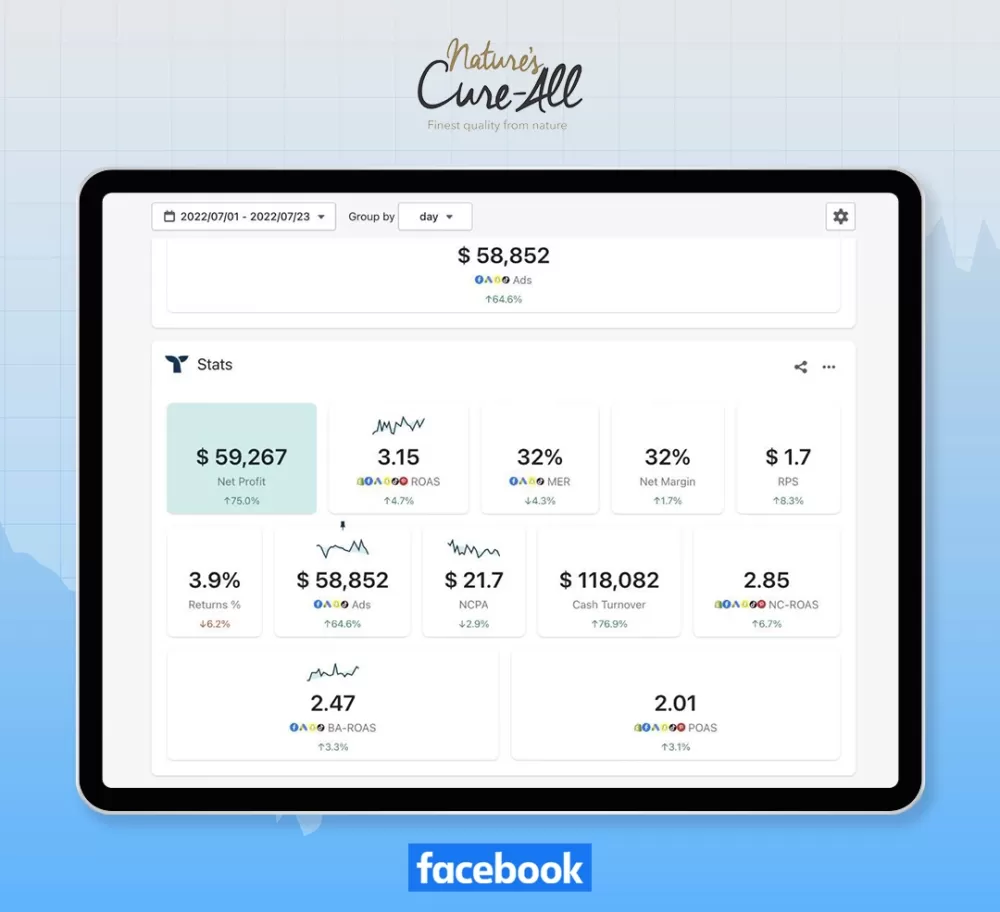 Chi Linen - profitable ROAS