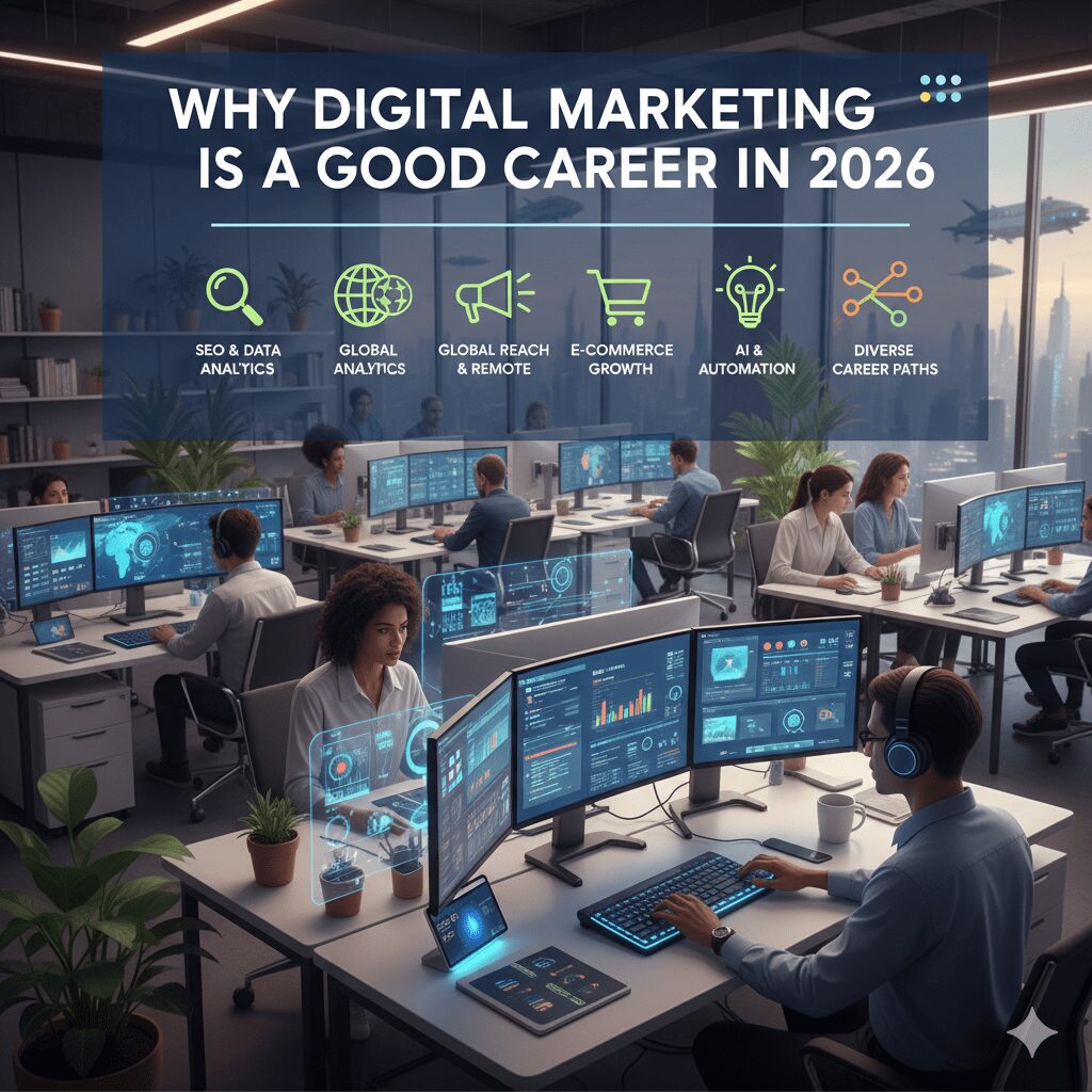 Why Digital Marketing Is a Good Career in 2026
